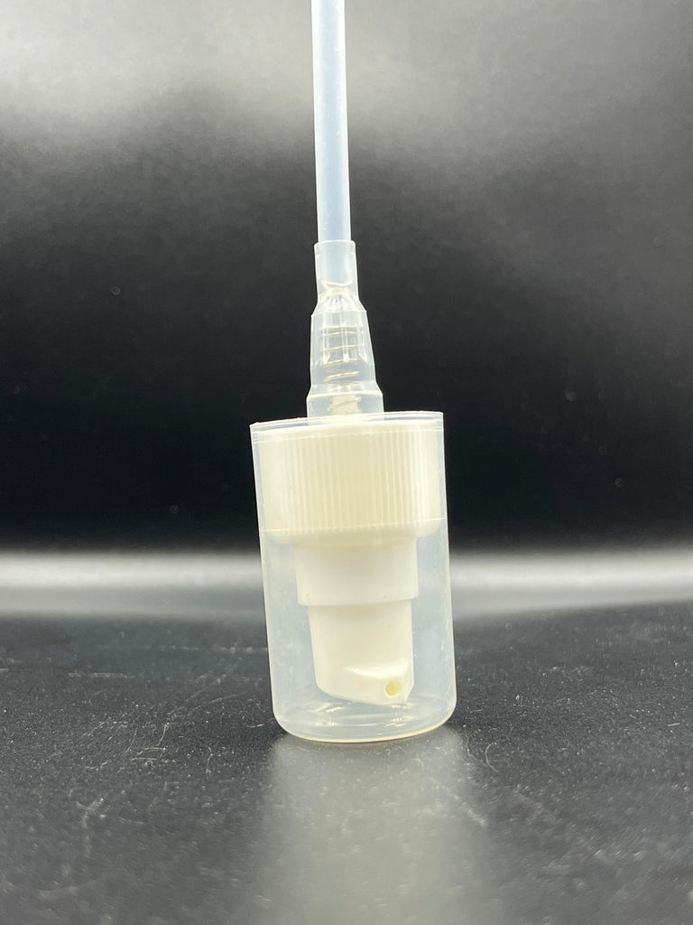 Pump with cap - 24/410 - White